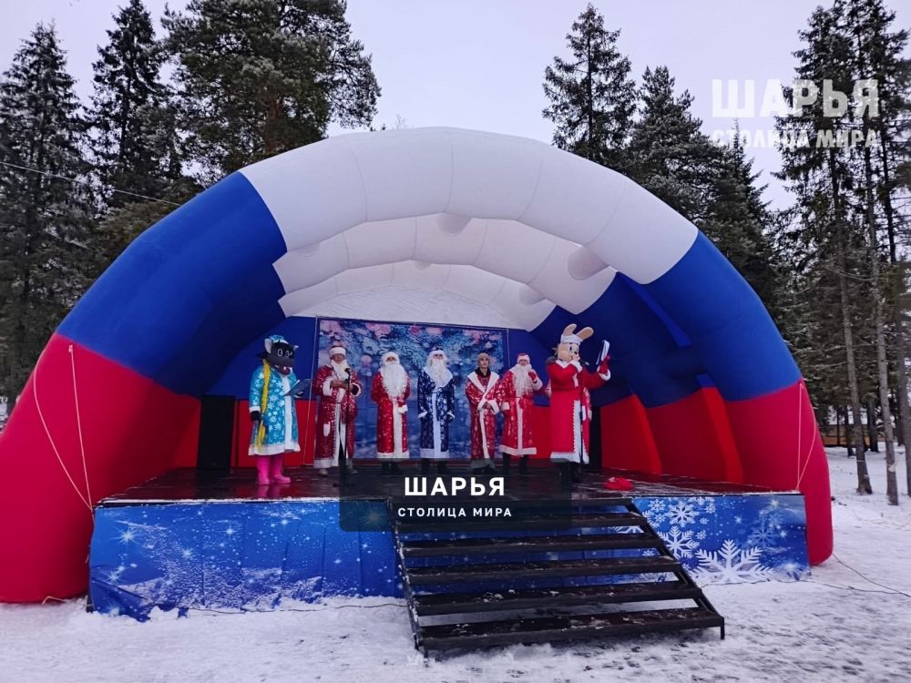 Зимний сезон в Городском парке Шарьи открыт — Шарья — фото 3