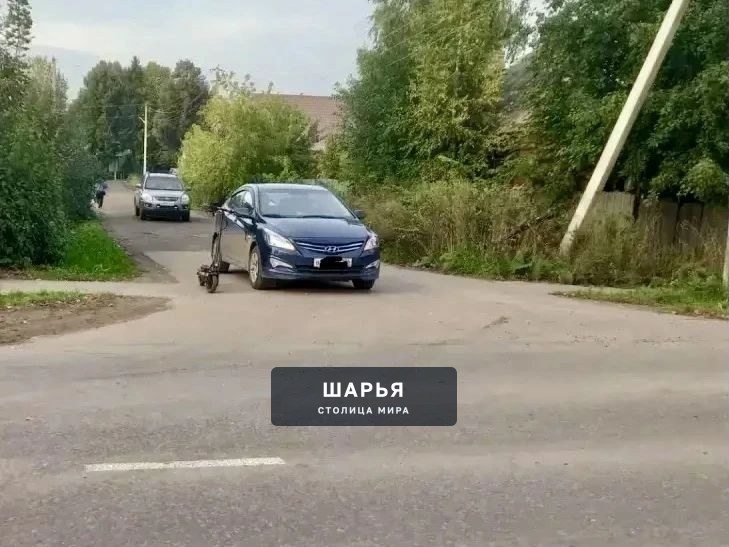 Шарьинский подросток на электросамокате пострадал в ДТП — Шарья