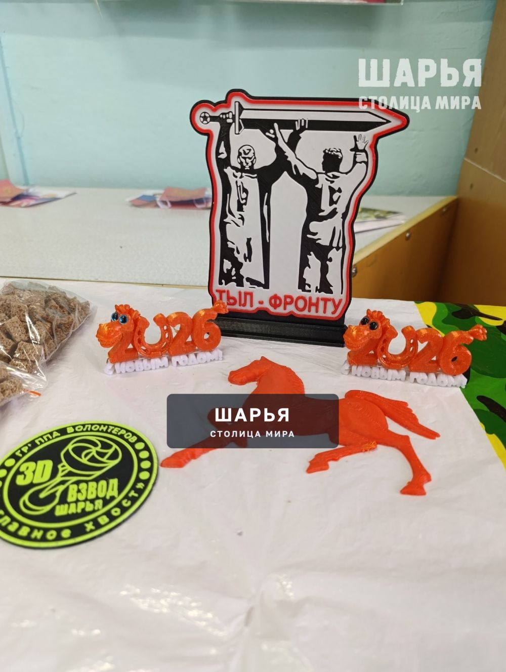 Шарьинские тыловики-печатники поздравили первоклашек из Шекшемы — Шарья — фото 5