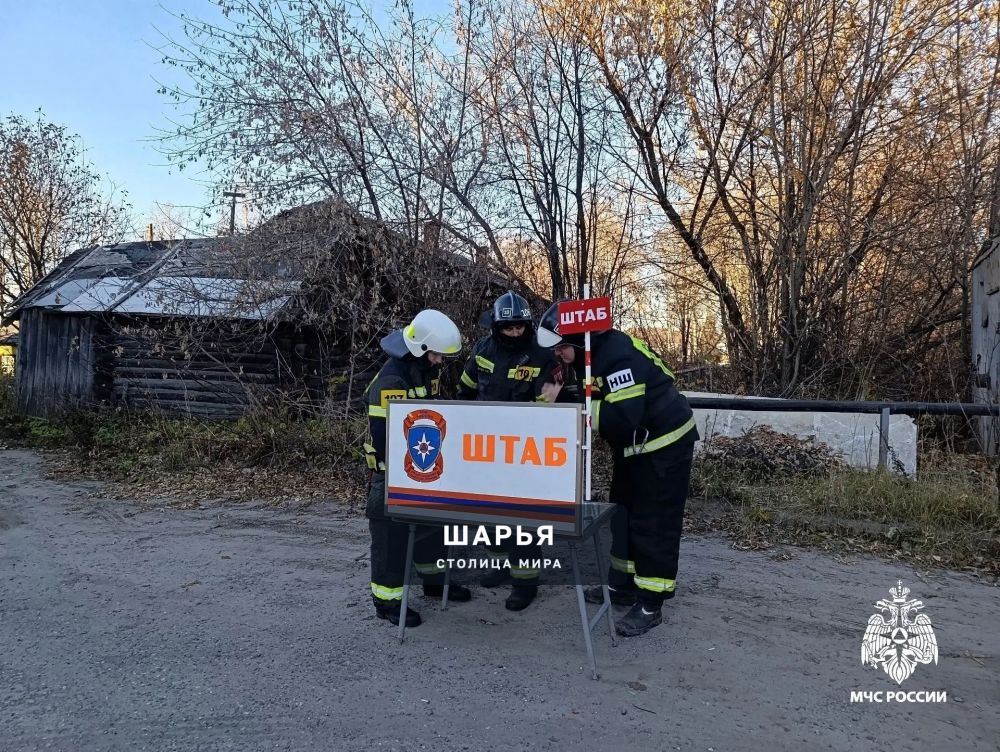 Шарьинские огнеборцы провели пожарно-тактические учения в местном ТЦ — Шарья — фото 2