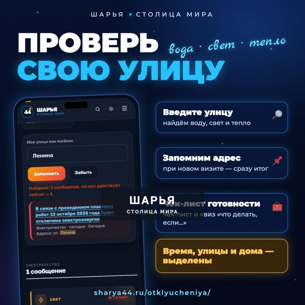 Что нового добавила команда TarasovWeb.ru на главный сайт города sharya44.ru — Шарья — фото 5