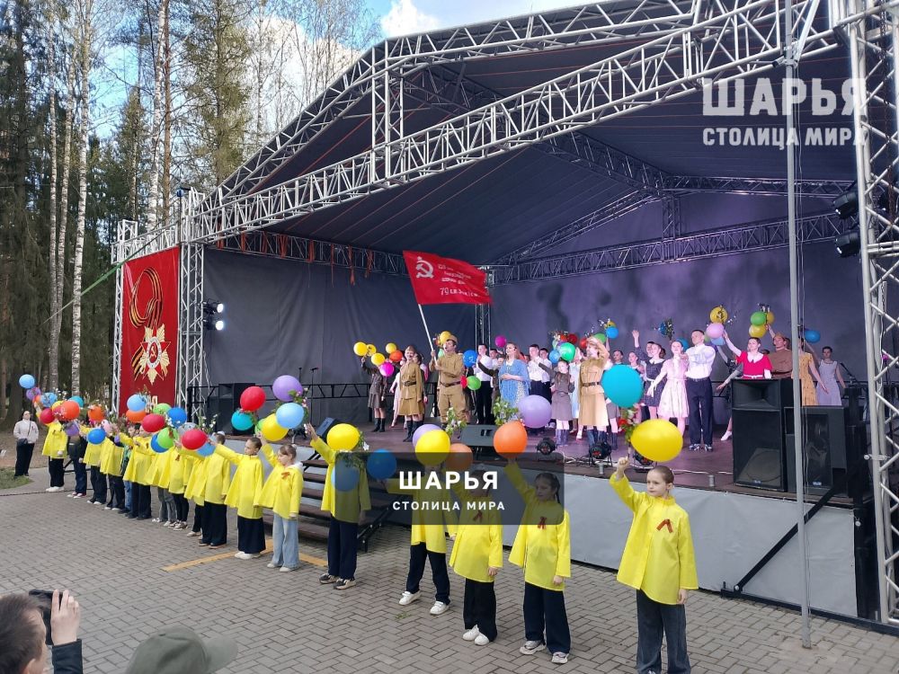 Городской парк в День Победы стал центром празднования — Шарья — фото 3