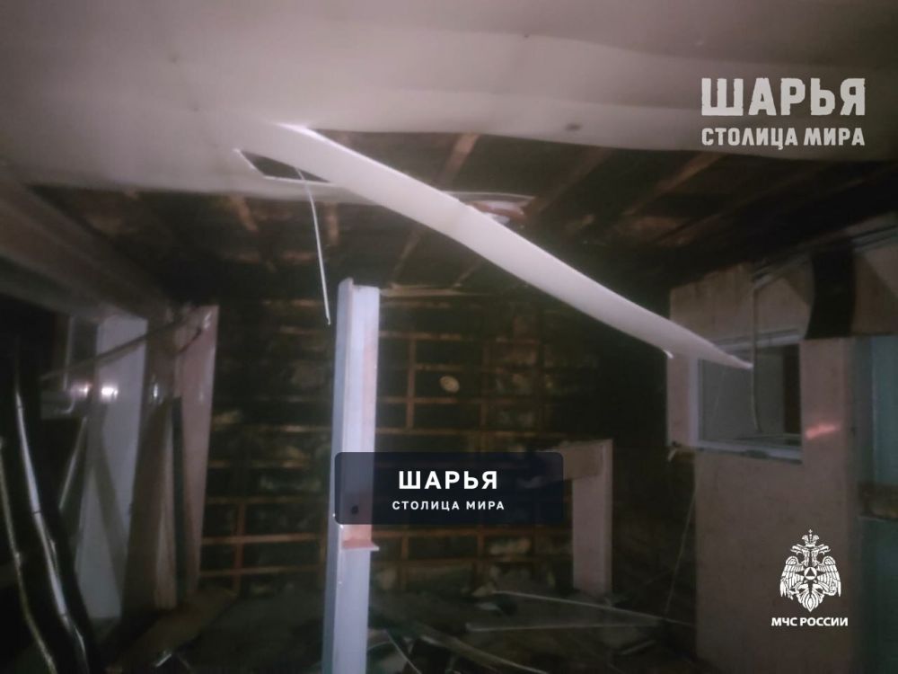 В Шарье пострадало административное здание от пожара — Шарья — фото 4