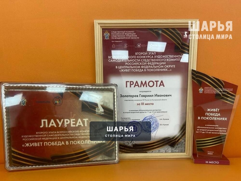 Шарьинец стал бронзовым призером на 2м этапе Всероссийского конкурса художественной… — Шарья — фото 5