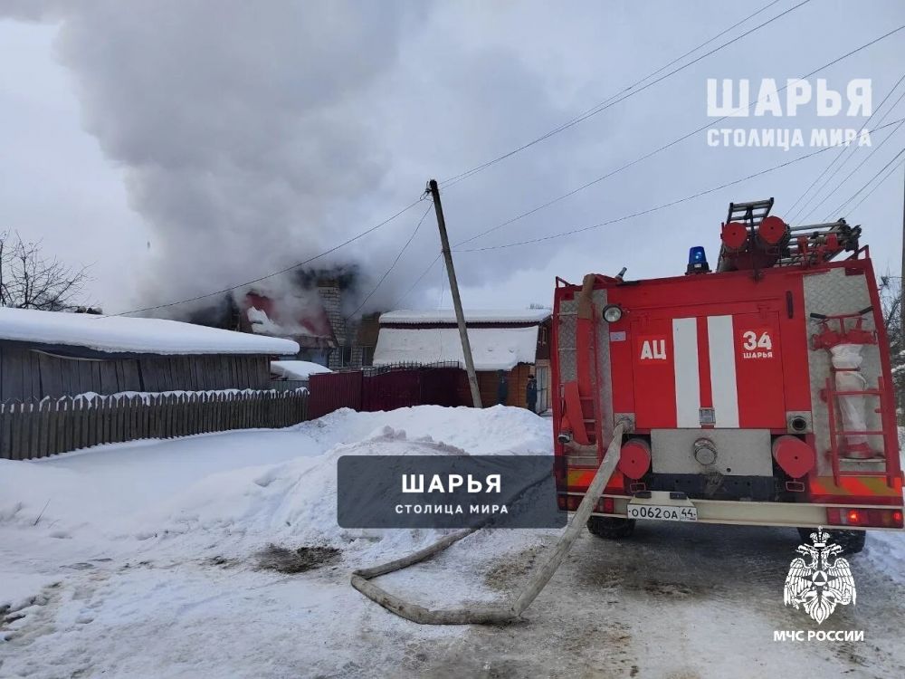 За минувшие сутки в области произошло 3 пожара, один из которых - в Шарье — Шарья — фото 4