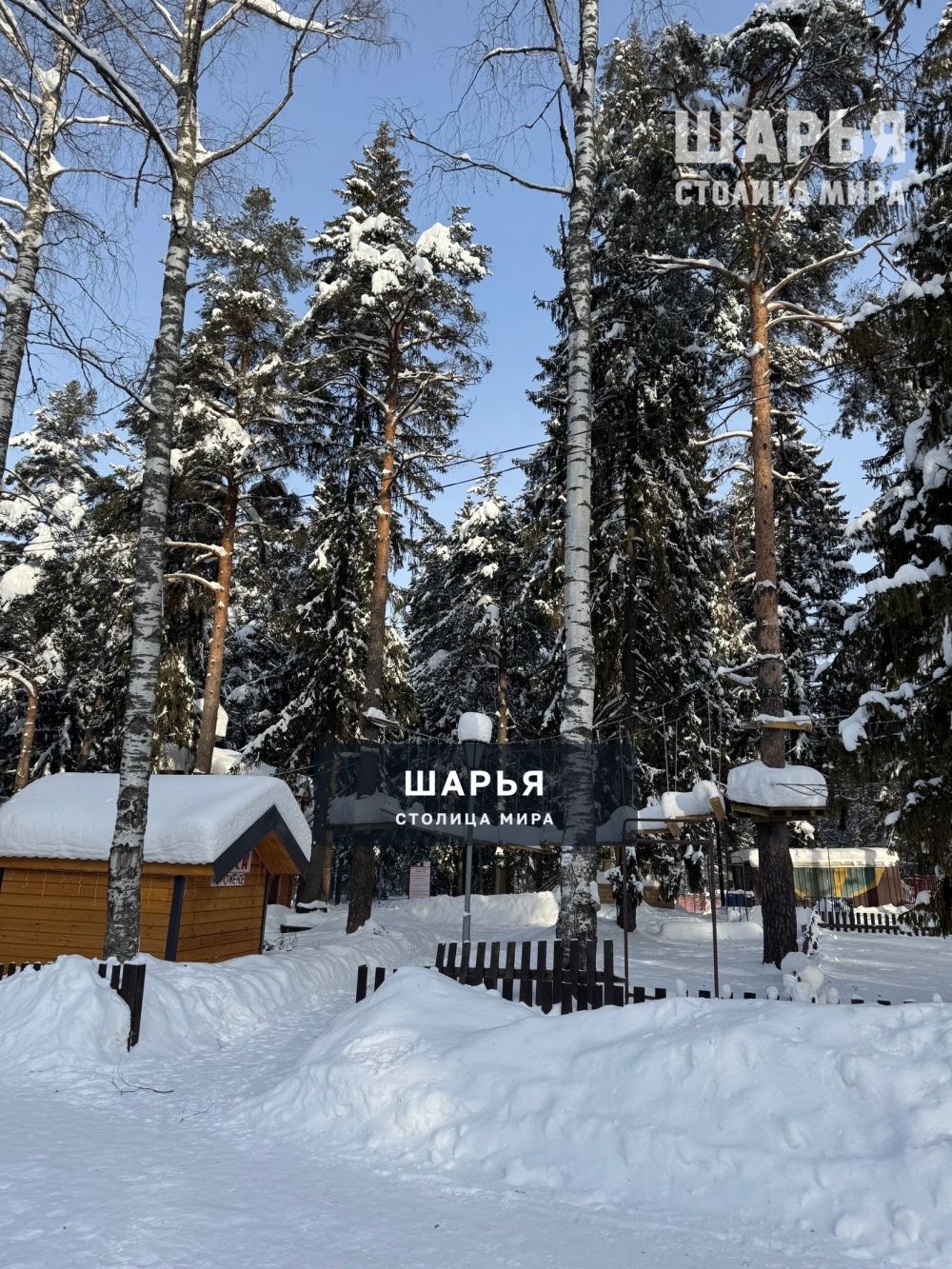 Фото зимней Шарьи — Шарья