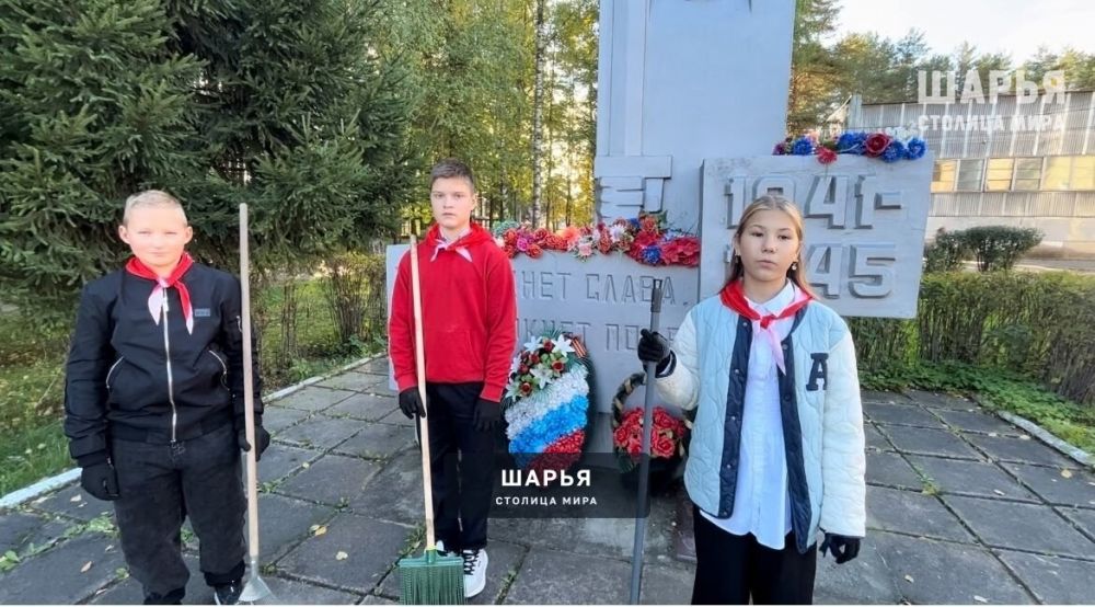 Юные шарьинцы из Движения Первых сохраняют память о героях — Шарья — фото 2
