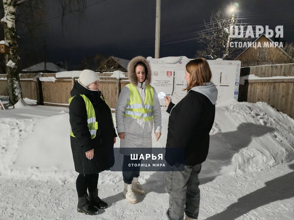 "Родительский патруль" напомнил шарьинцам о безопасном поведении на дороге — Шарья — фото 2