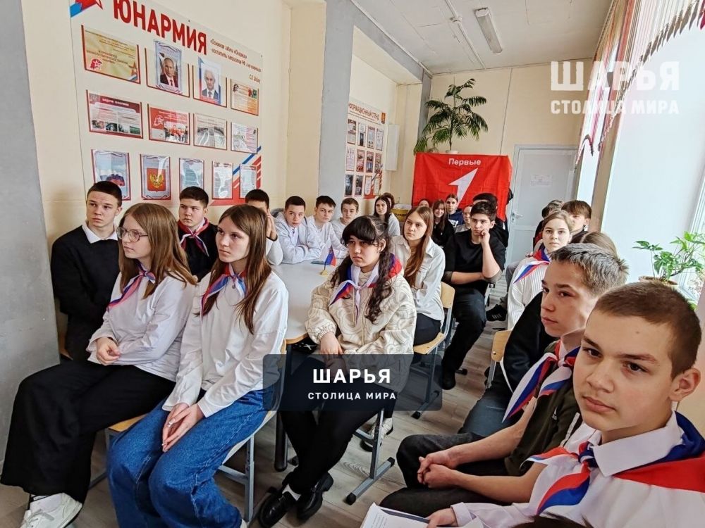 В СОШ состоялся урок Мужества «Равнение на подвиг» — Шарья — фото 5