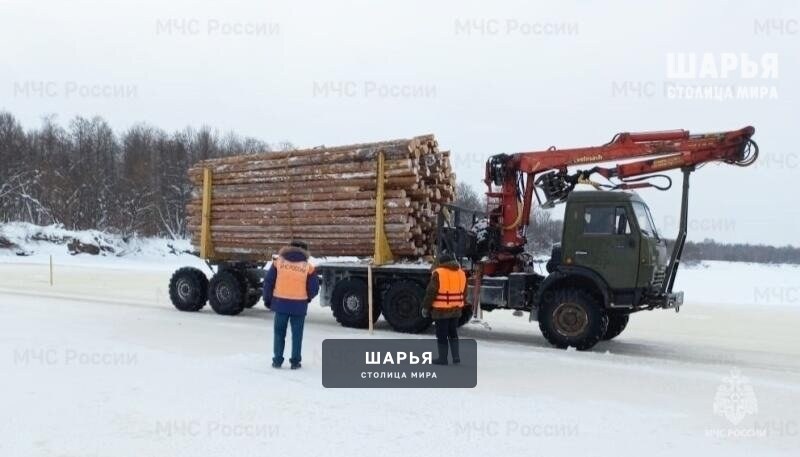 В Шарьинском районе открыта автомобильная ледовая переправа — Шарья