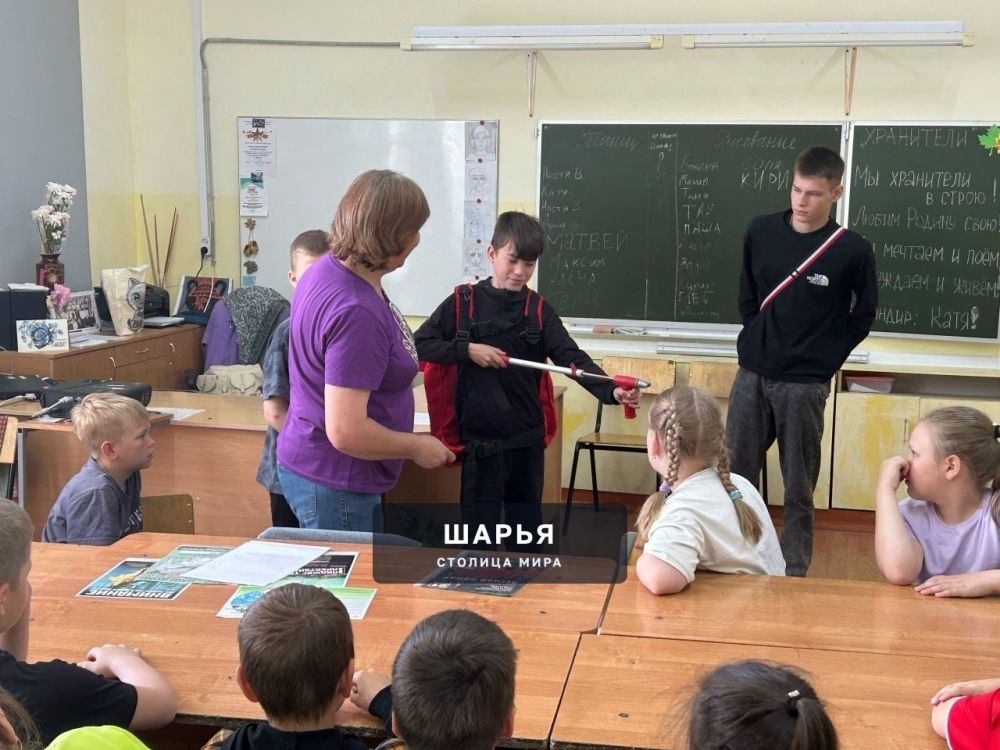 Занятие по пожарной безопасности в пришкольном лагере - отличная профилактика — Шарья — фото 4