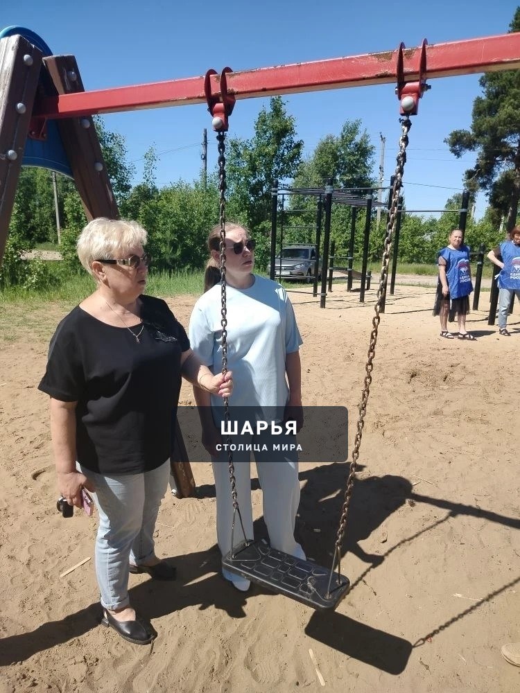 Единороссы проверили спортивные и детские площадки города — Шарья — фото 4