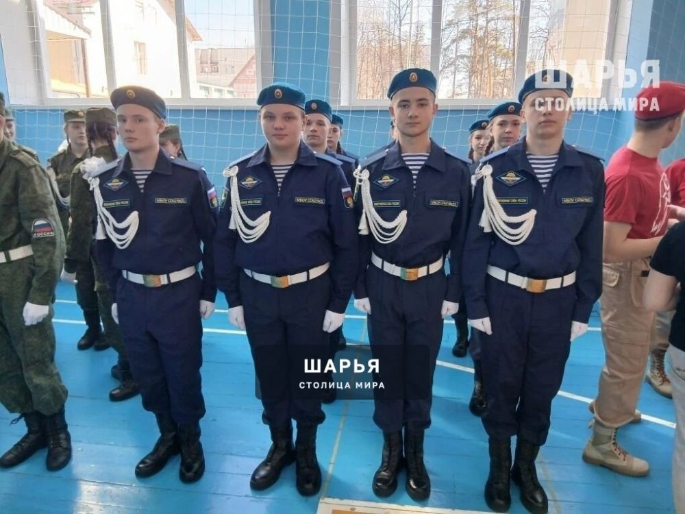 В Шарье прошел зональный этап смотра строя и песни «Плац-Парад» — Шарья — фото 5