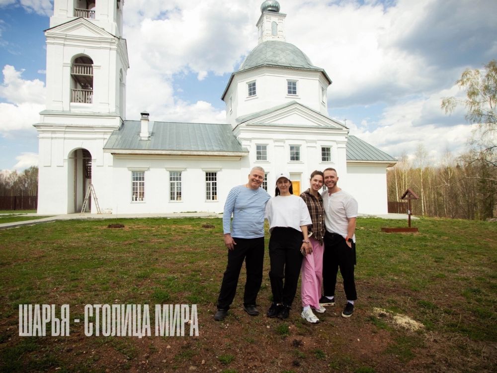 Восстановленный храм Рождества Пресвятой Богородицы весной