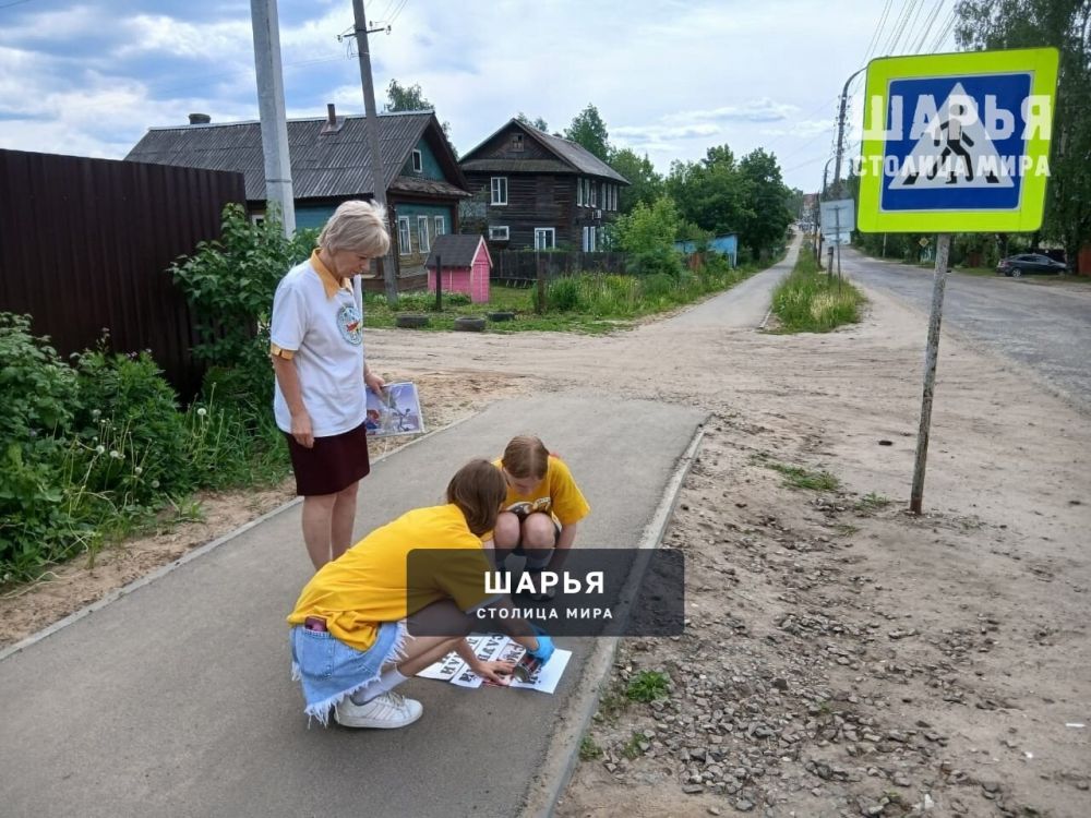 Дети Шарьи призывают земляков к соблюдению ПДД — Шарья — фото 2