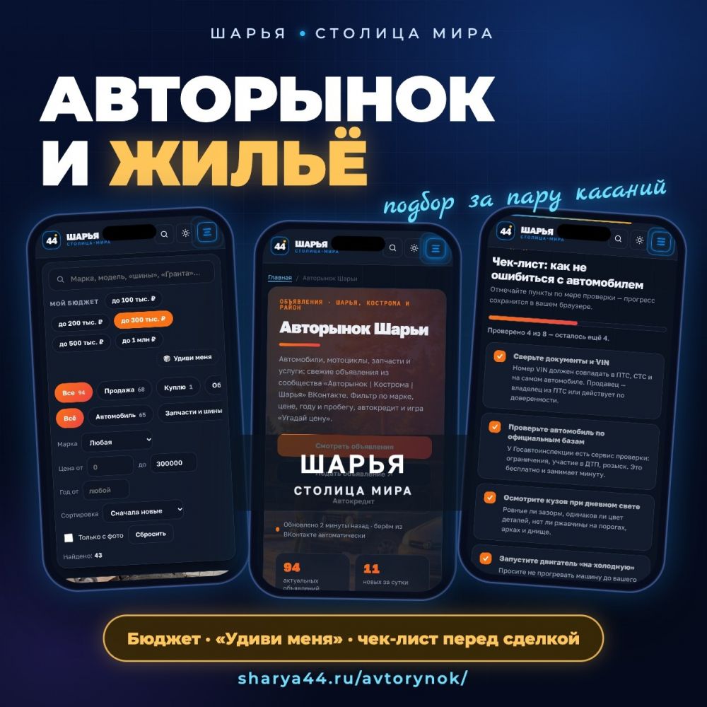 Что нового добавила команда TarasovWeb.ru на sharya44.ru — Шарья — фото 8