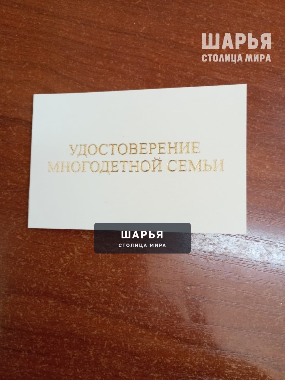 Многодетные семьи обязаны заменить свои удостоверения — Шарья