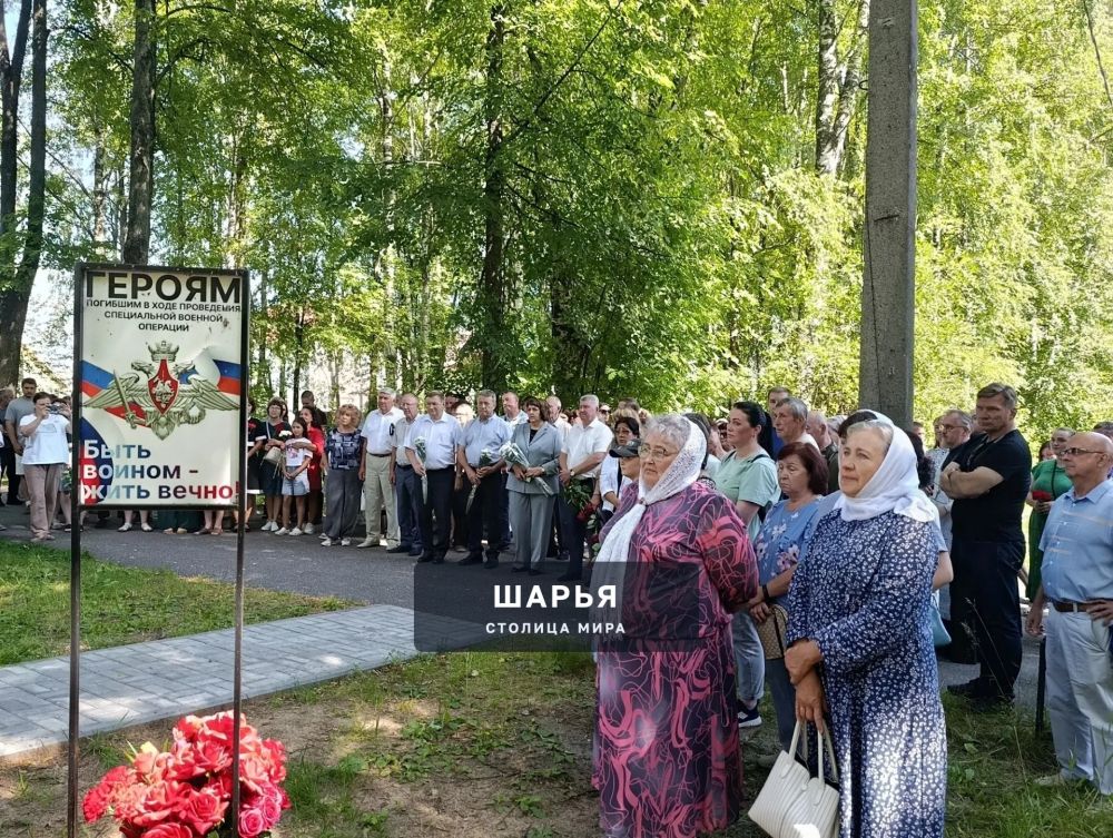 Аллея славы героев, погибших в ходе проведения СВО, вновь пополнилась новыми именами — Шарья — фото 6