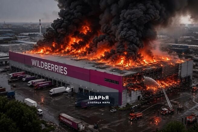 В ночь на 18 июля БПЛА атаковали логистические центры Wildberries в Котовске Тамбовской… — Шарья — фото 2