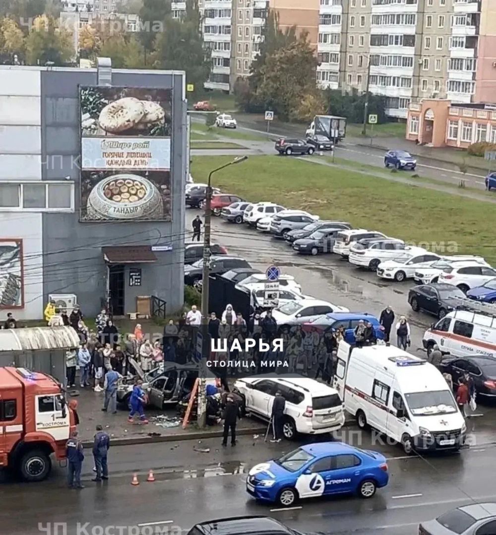 В Костроме при столкновении Renault и Toyota погибла женщина — Шарья — фото 1