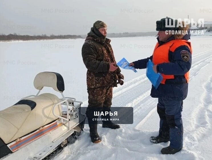 Любителям зимней рыбалки напоминают о правилах безопасности при нахождении на льду — Шарья