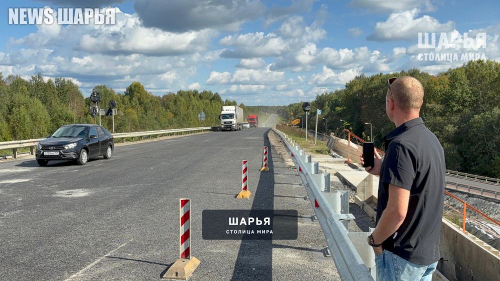 Движение по мосту через Унжу в соседнем районе открыли — Шарья — фото 5