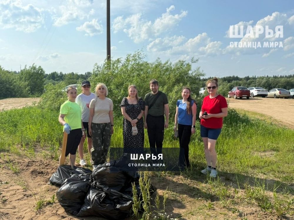 В Шарье прошли экологические акции «Чистый берег» и «Вода России» — Шарья — фото 4