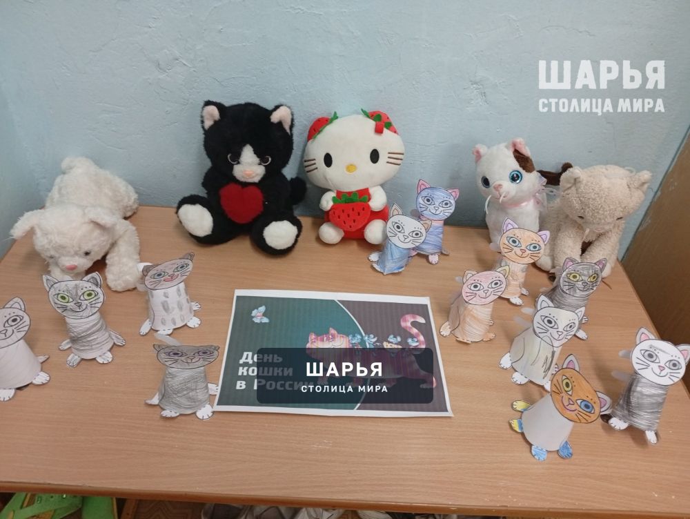Всех шарьинцев с Днём кошек поздравляют дети старшей группы детского сада №17 "Сказка" — Шарья — фото 2
