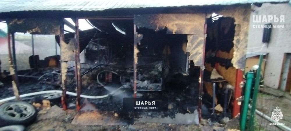 В течение суток шарьинские огнеборцы дважды выезжали на ЧП — Шарья — фото 4