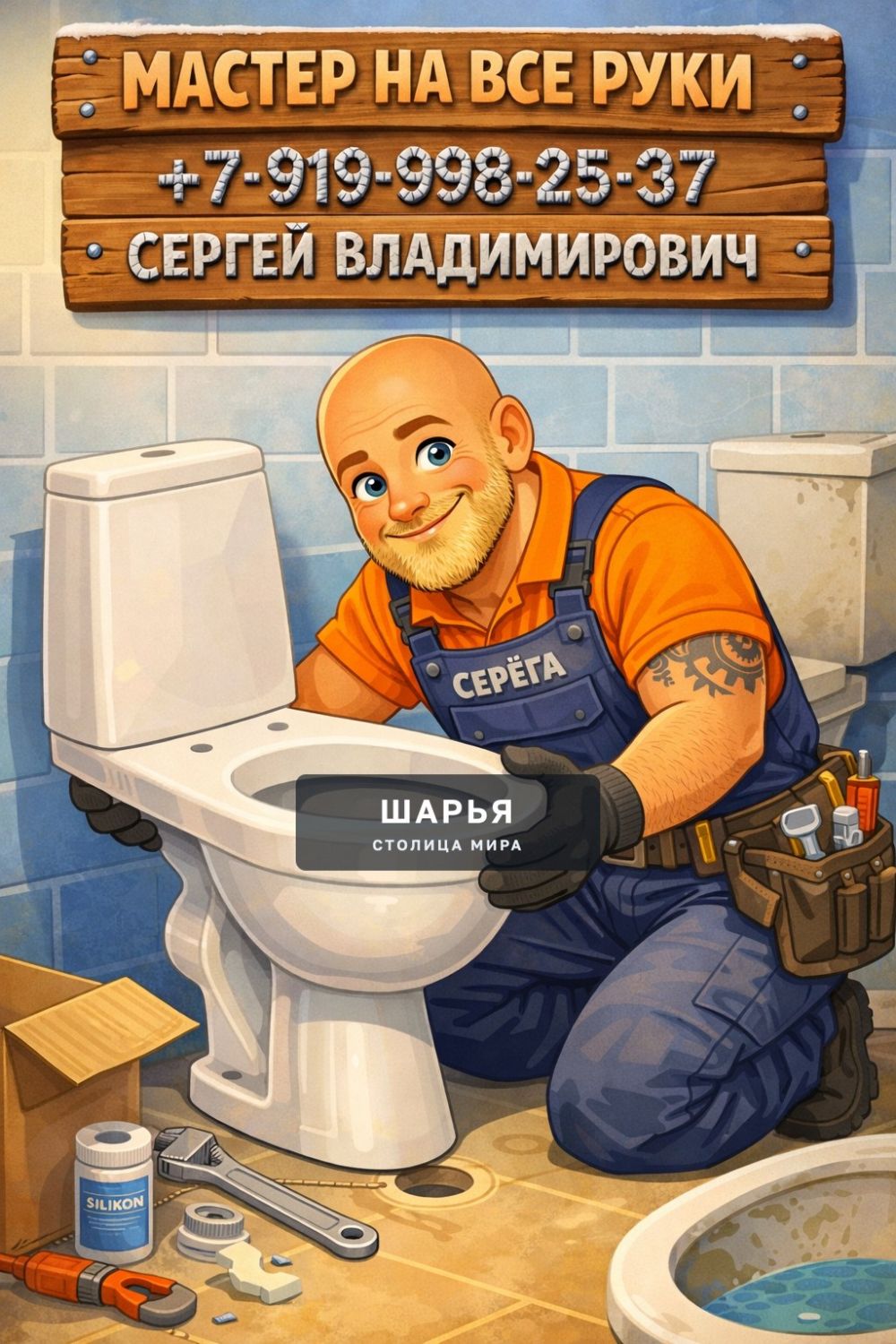 +7-919-998-25-37 — Сергей Владимирович — Шарья