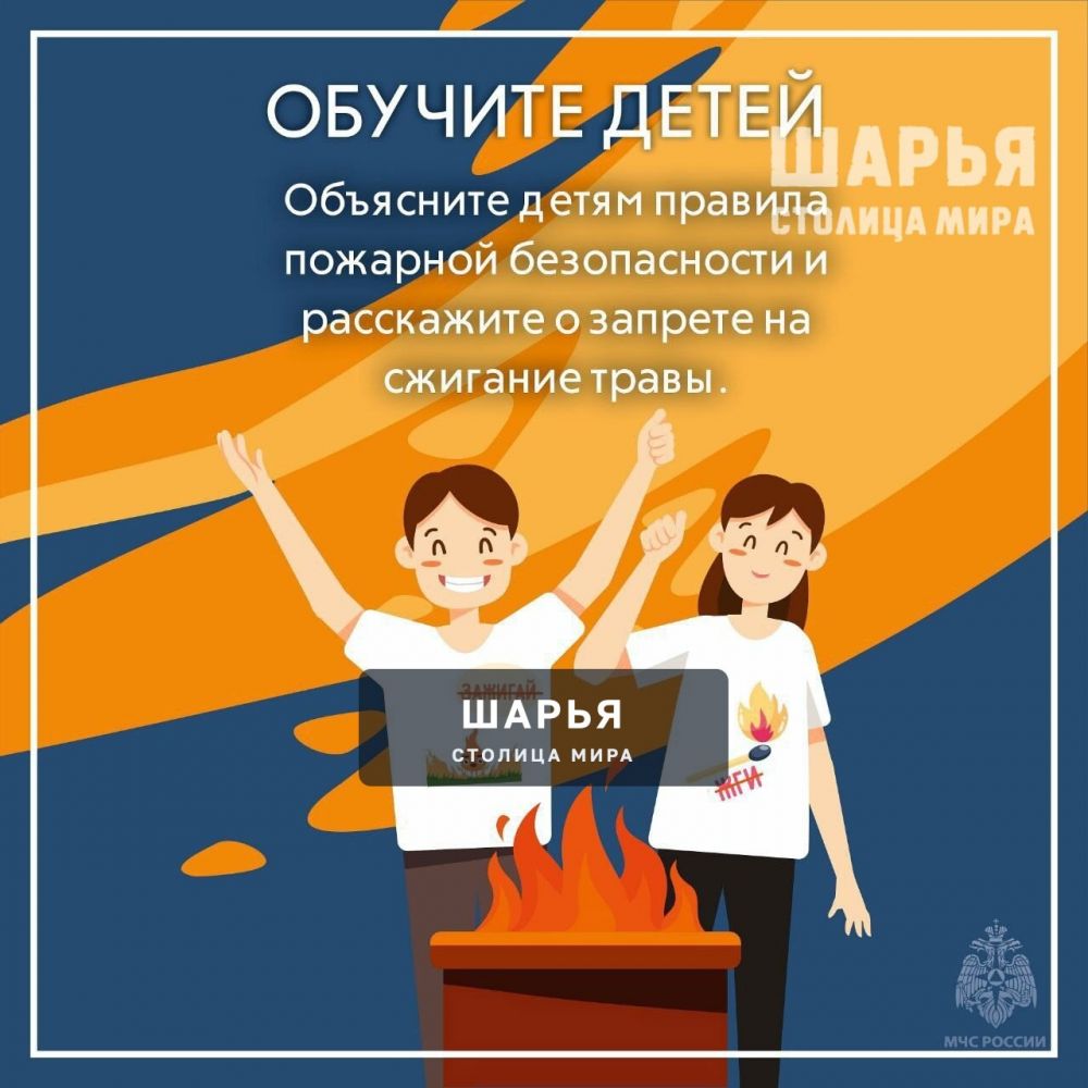 Пал травы в регионе происходит ежедневно — Шарья — фото 7