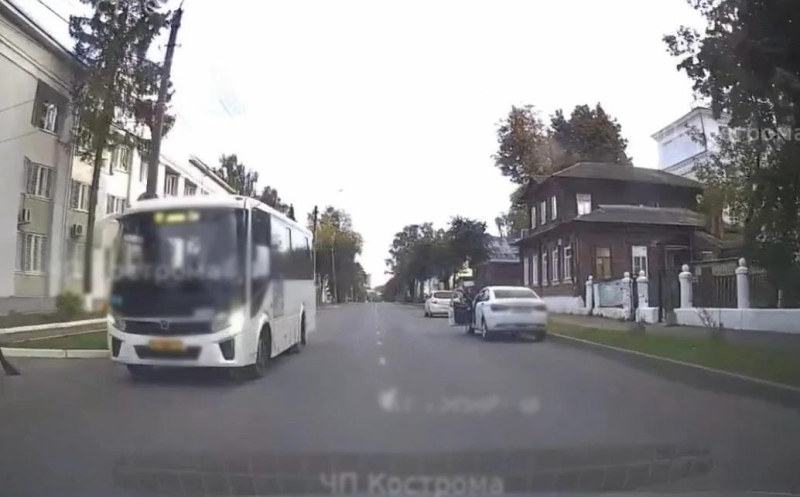 Благодаря бдительности костромичей задержан ехавший по встречке водитель автобуса