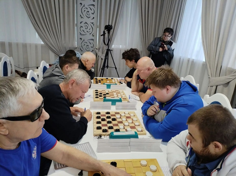 Кострома приняла Всероссийские соревнования по шашкам среди спортсменов с нарушением зрения