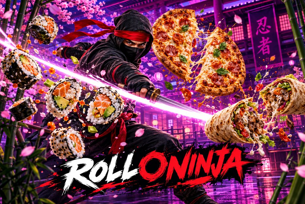 ROLLONINJA — иллюстрация игры