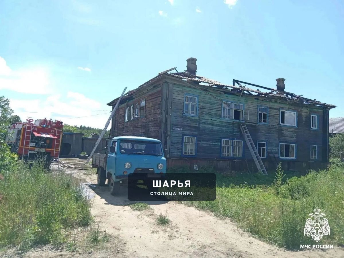 За прошедшую неделю в Костромской области при пожарах пострадали 2 человека — Шарья