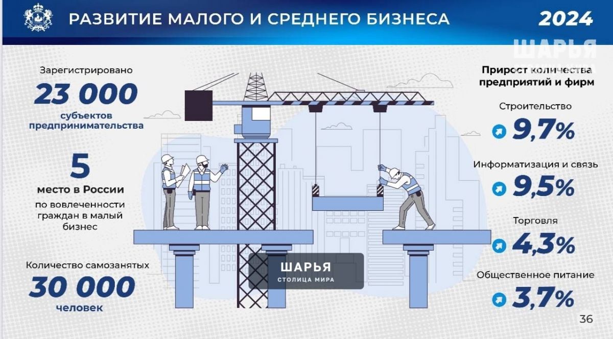 Костромская область занимает 5-е место в России по вовлеченности граждан в малый бизнес — Шарья