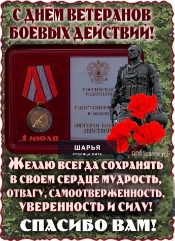 Дорогие Ветераны боевых действий !!! — Шарья