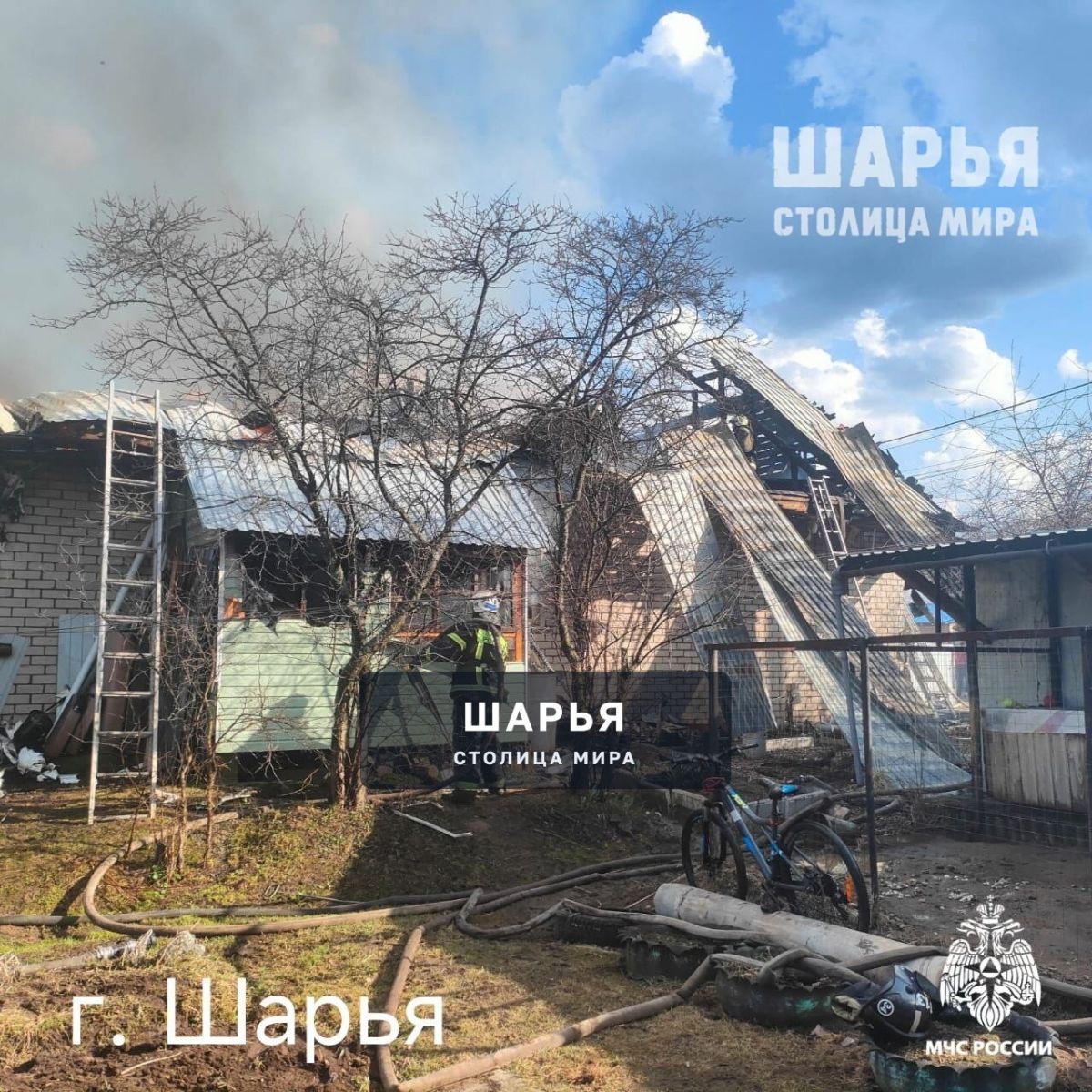 Стали известны потери от пожара на Белозеровской — Шарья