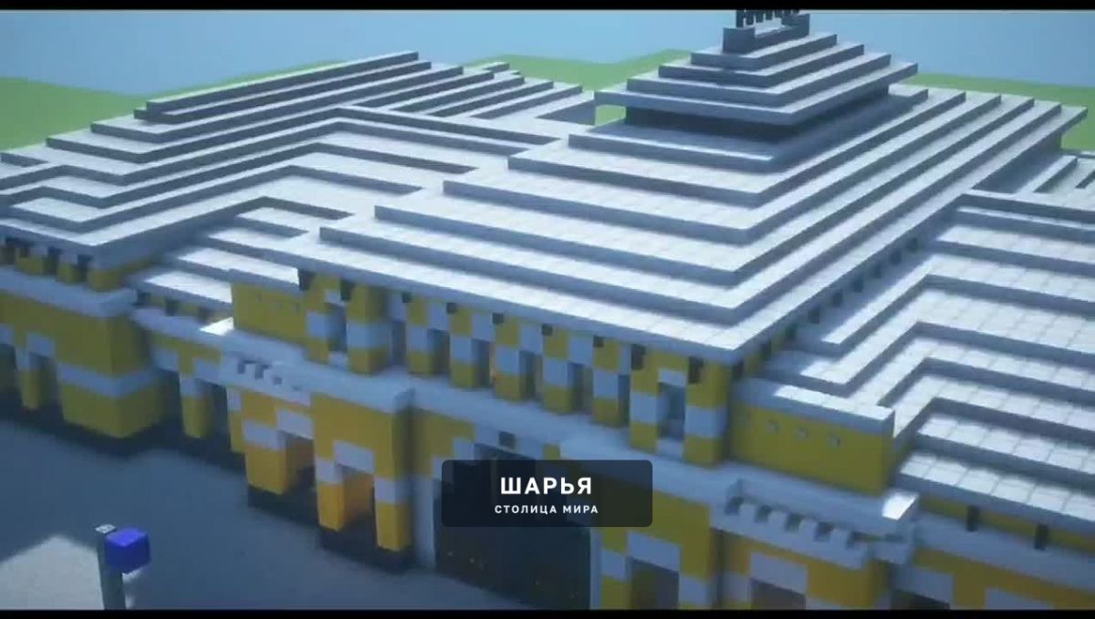 Построили Шарьинский вокзал в игре "Майнкрафт" — Шарья