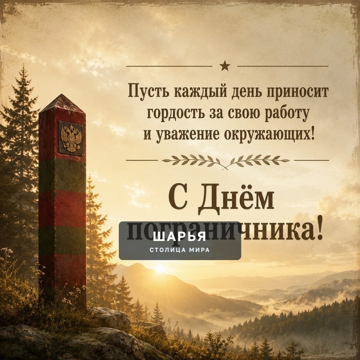 День пограничника ежегодно отмечается 28 мая — Шарья