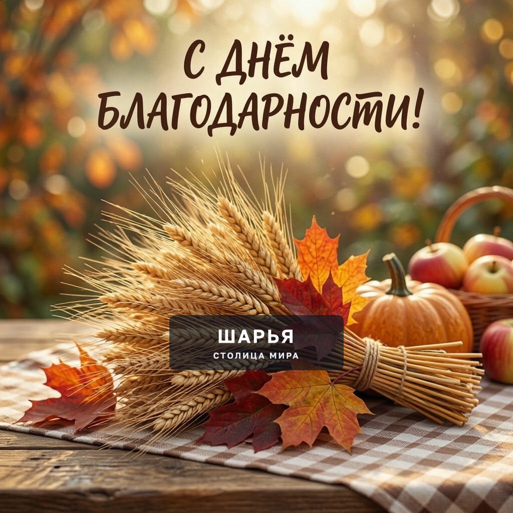Сегодня всемирный День благодарности — Шарья