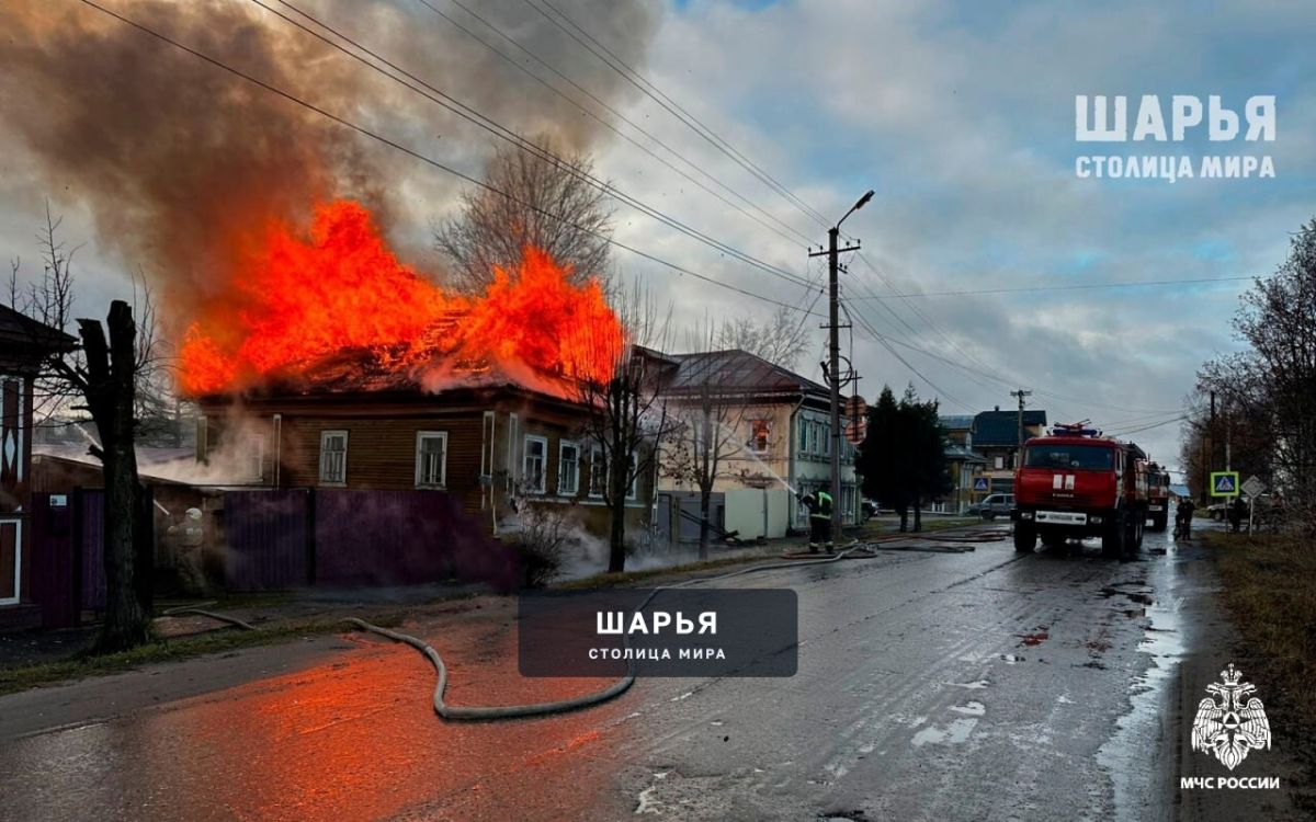 Огнеборцы 17 раз тушили пожары на минувшей неделе — Шарья