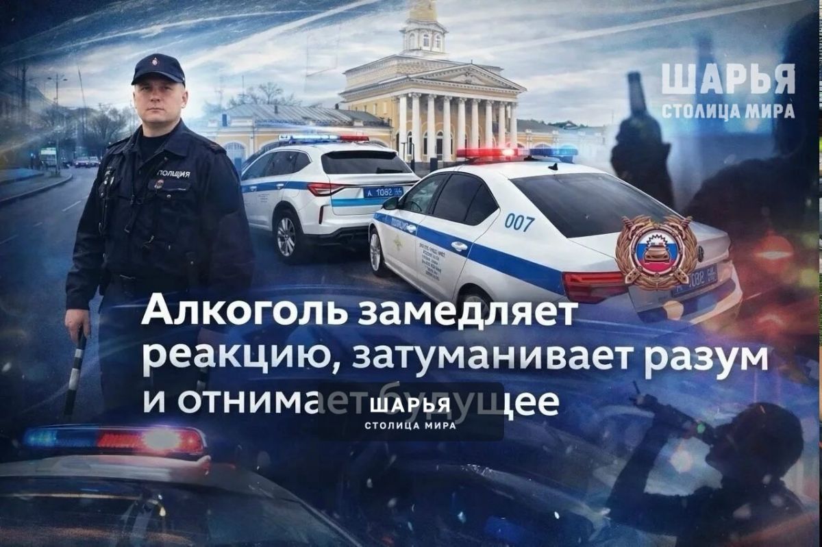 По всей Костромской области стартовали рейды ГИБДД против пьяных водителей — Шарья