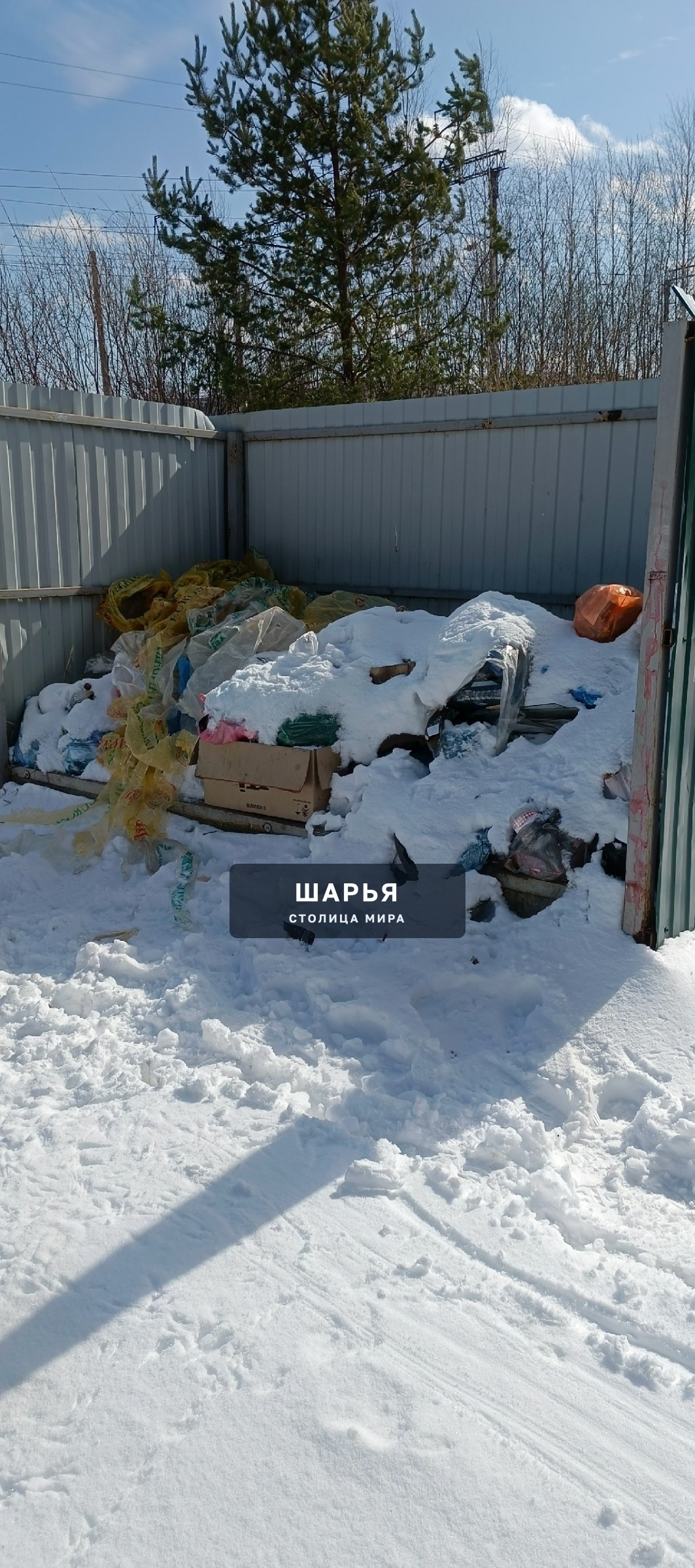 КУДА-ТО ПРОПАЛИ МУСОРНЫЕ КОНТЕЙНЕРЫ НА УЛ ЧКАЛОВА (ОКТЯБРЬСКИЙ)) — Шарья
