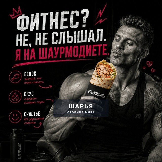 Правильное питание — это когда поел, а не ходишь злой — Шарья