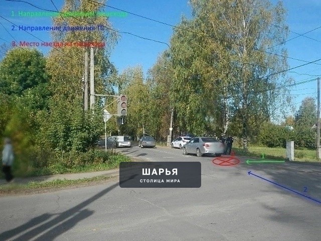 В Шарье сбили 19-летнюю девушку-пешехода — Шарья