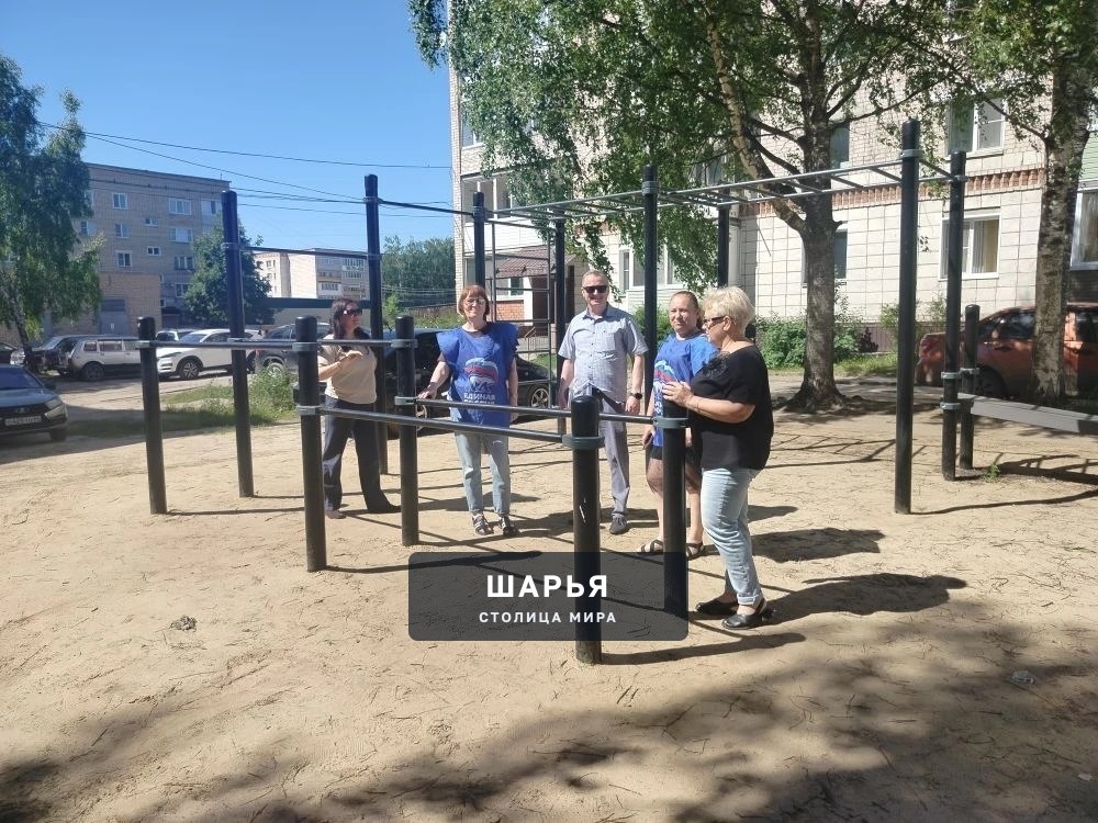 Единороссы проверили спортивные и детские площадки города — Шарья