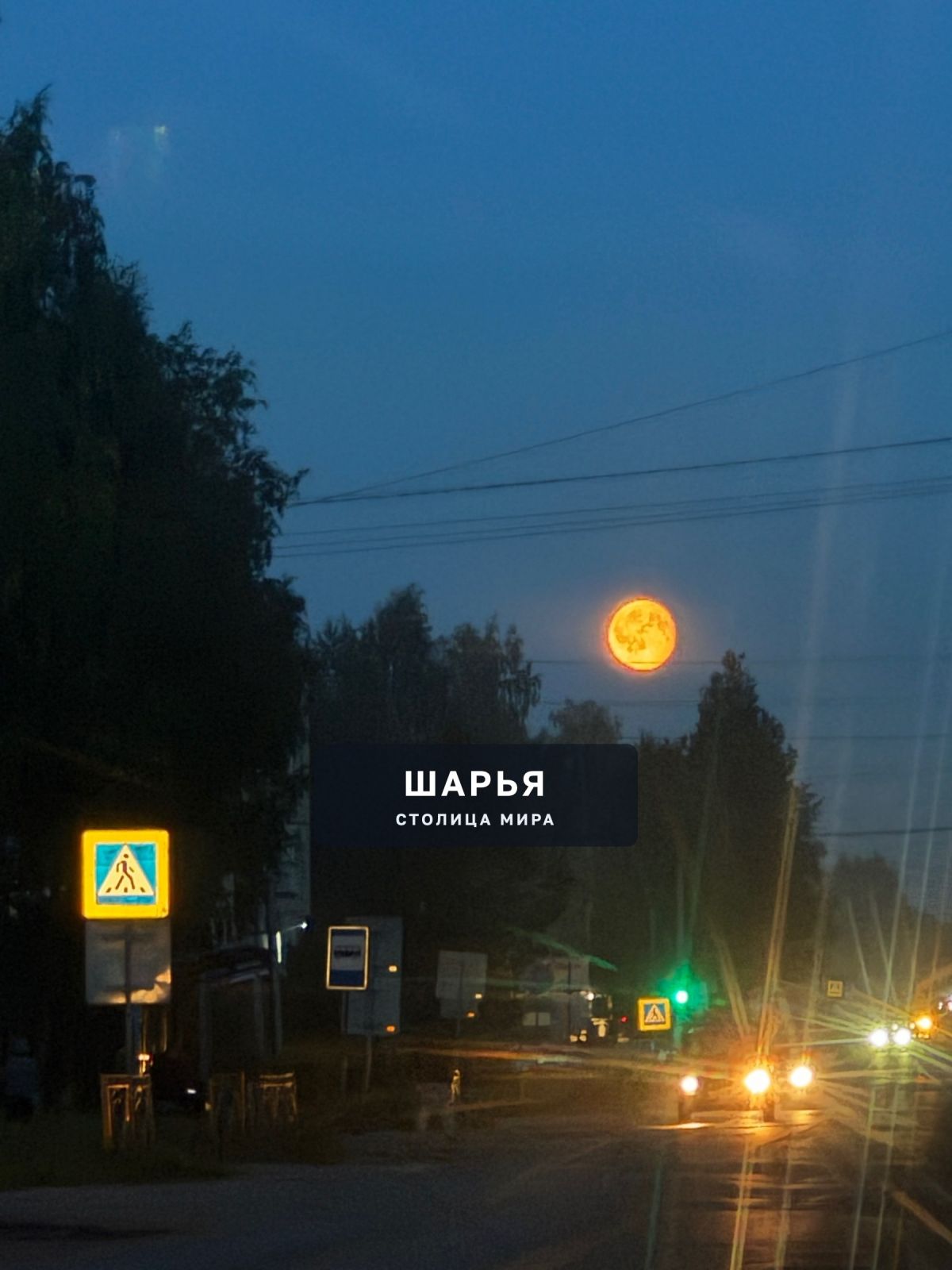 Круглая луна! — Шарья