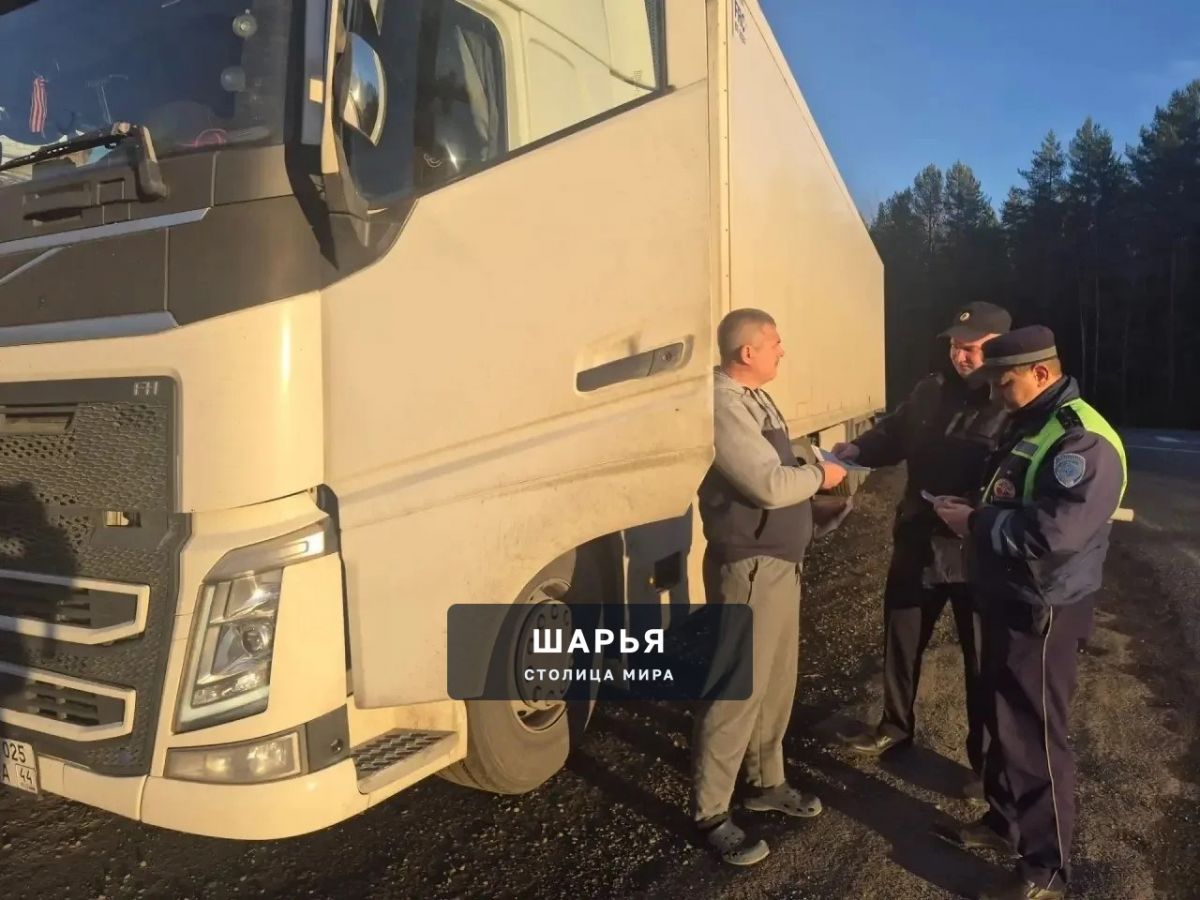 Госавтоинспекторы усиливают меры по профилактике ДТП на федеральных автодорогах — Шарья