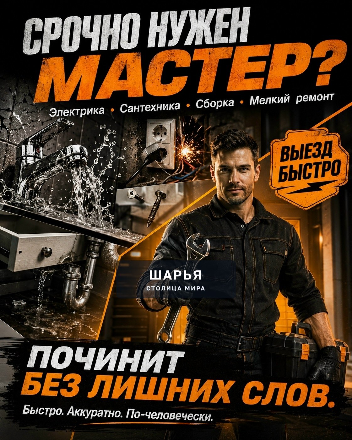 МАСТЕР НА ВСЕ СЛУЧАИ ЖИЗНИ — Шарья